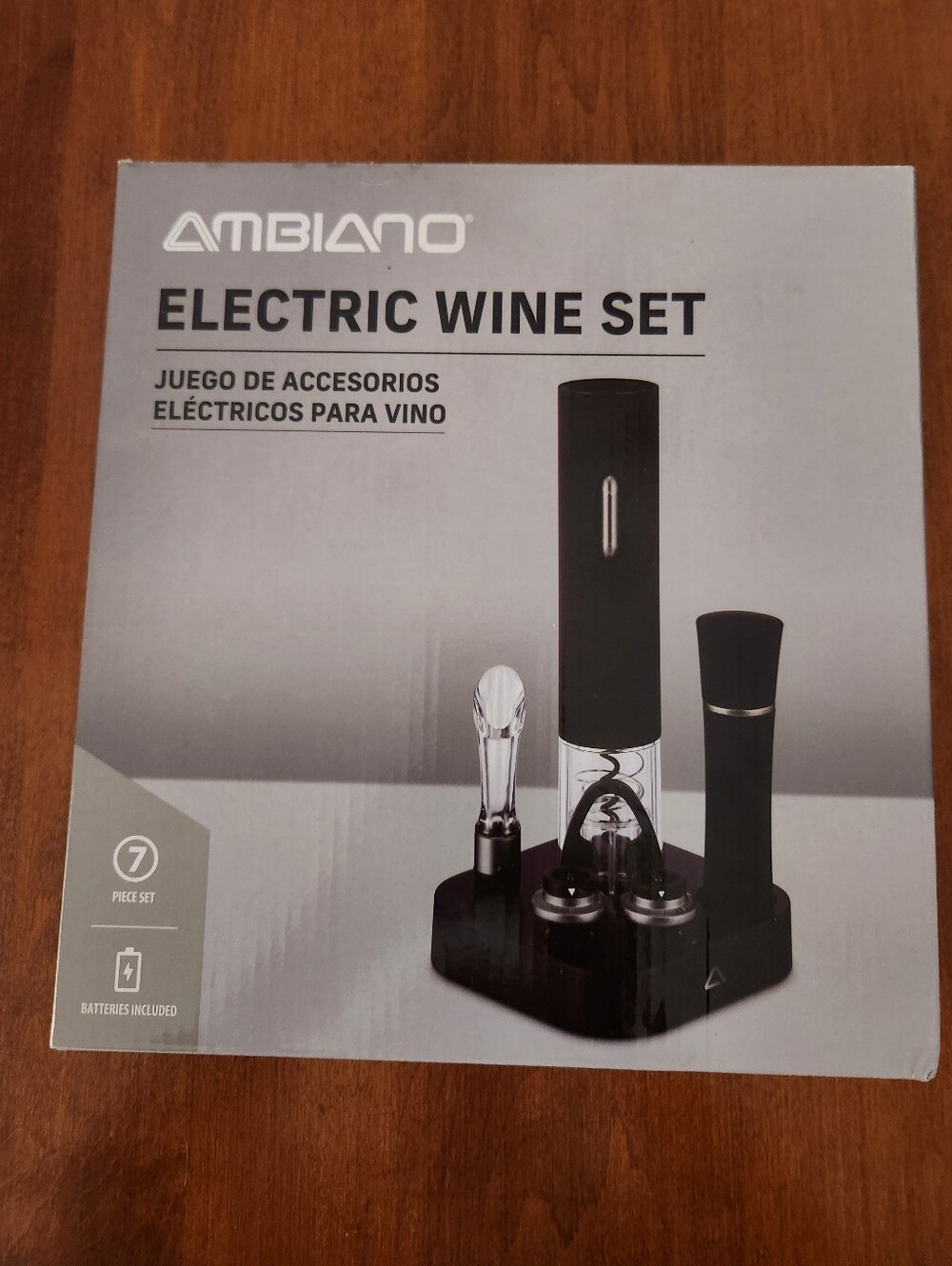 Ambiano Electric Wine Set